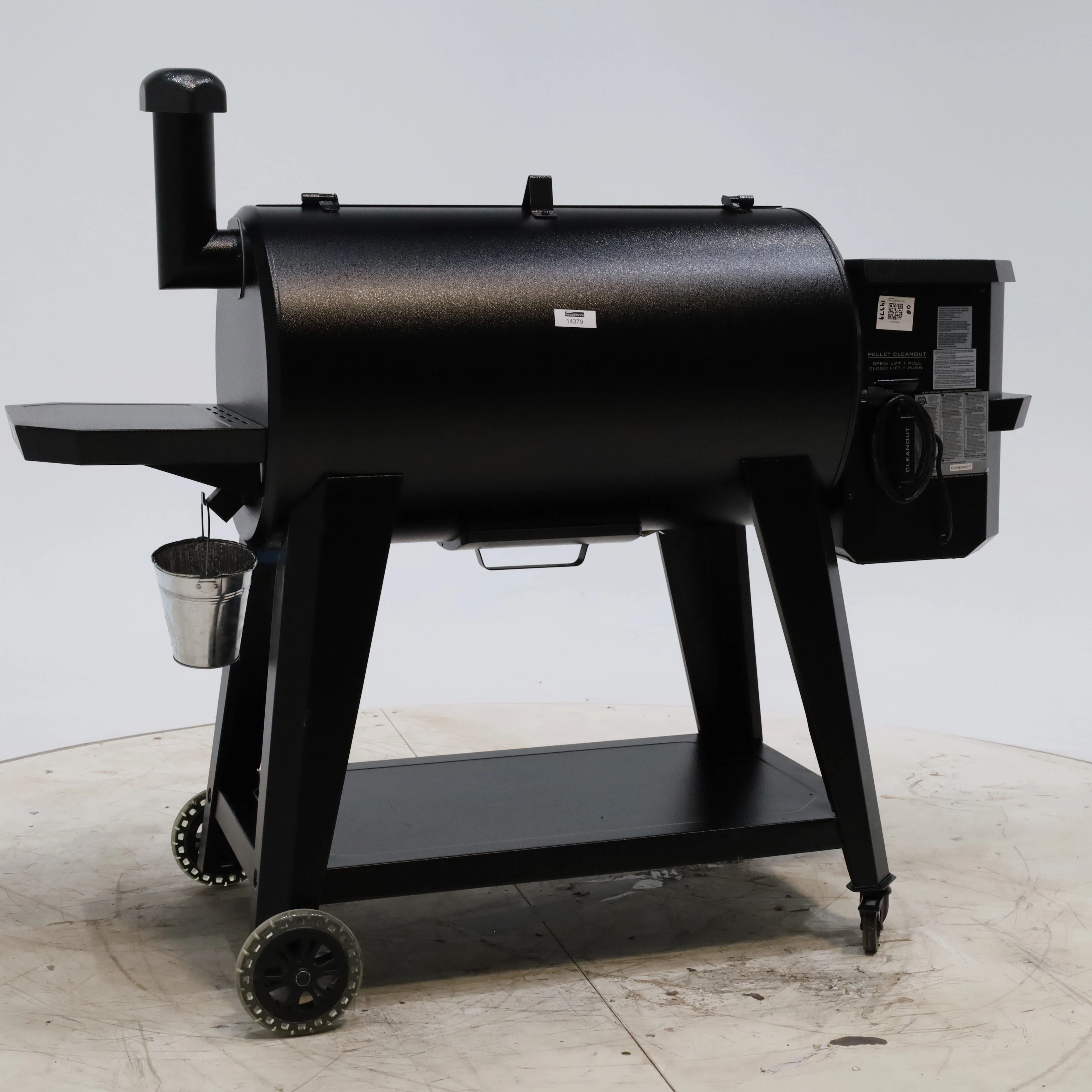 Pit Boss Wood Pellet Pro Series V3 1150-Sq in Grey Pellet Grill with Smart Compatibility - Open Box