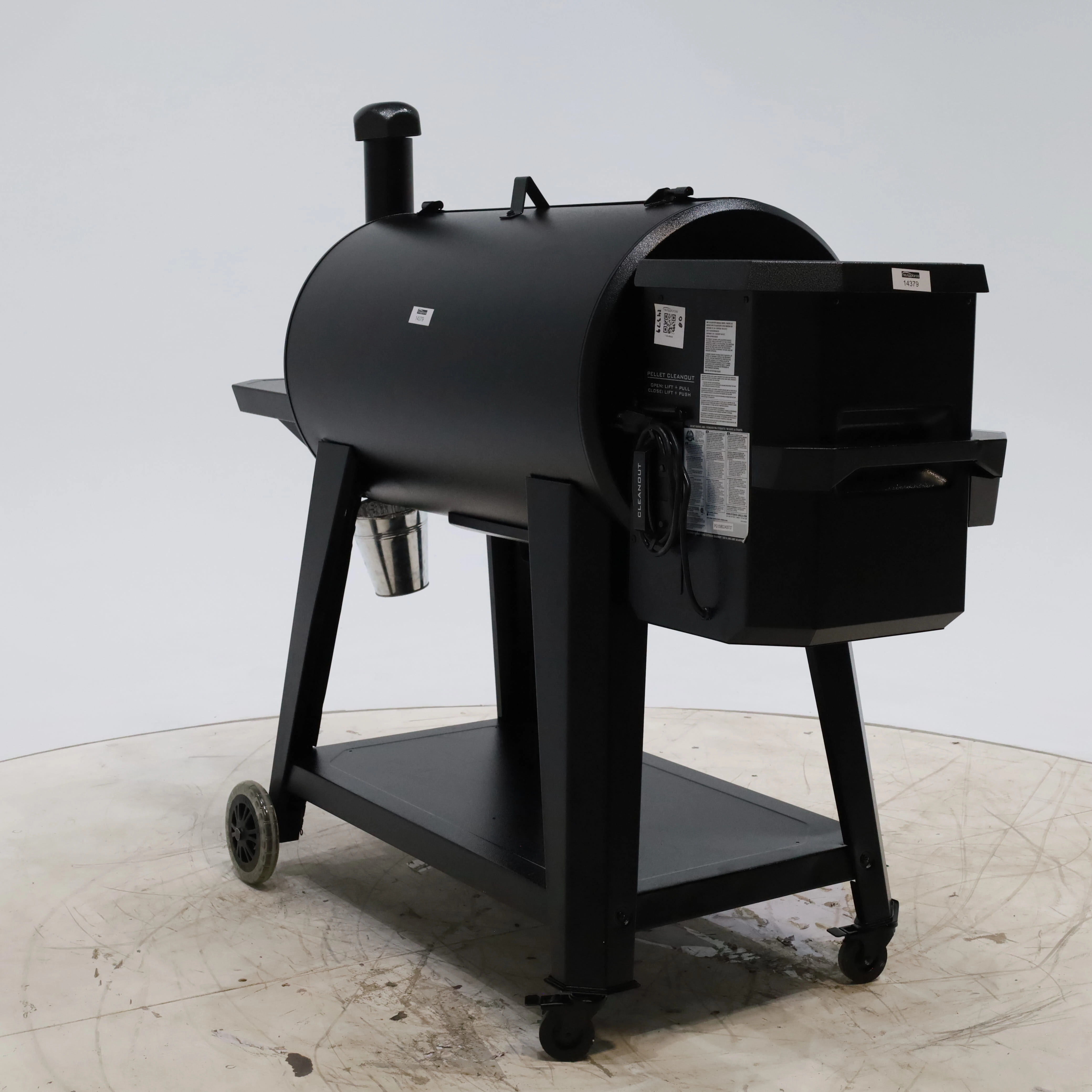 Pit Boss Wood Pellet Pro Series V3 1150-Sq in Grey Pellet Grill with Smart Compatibility - Open Box