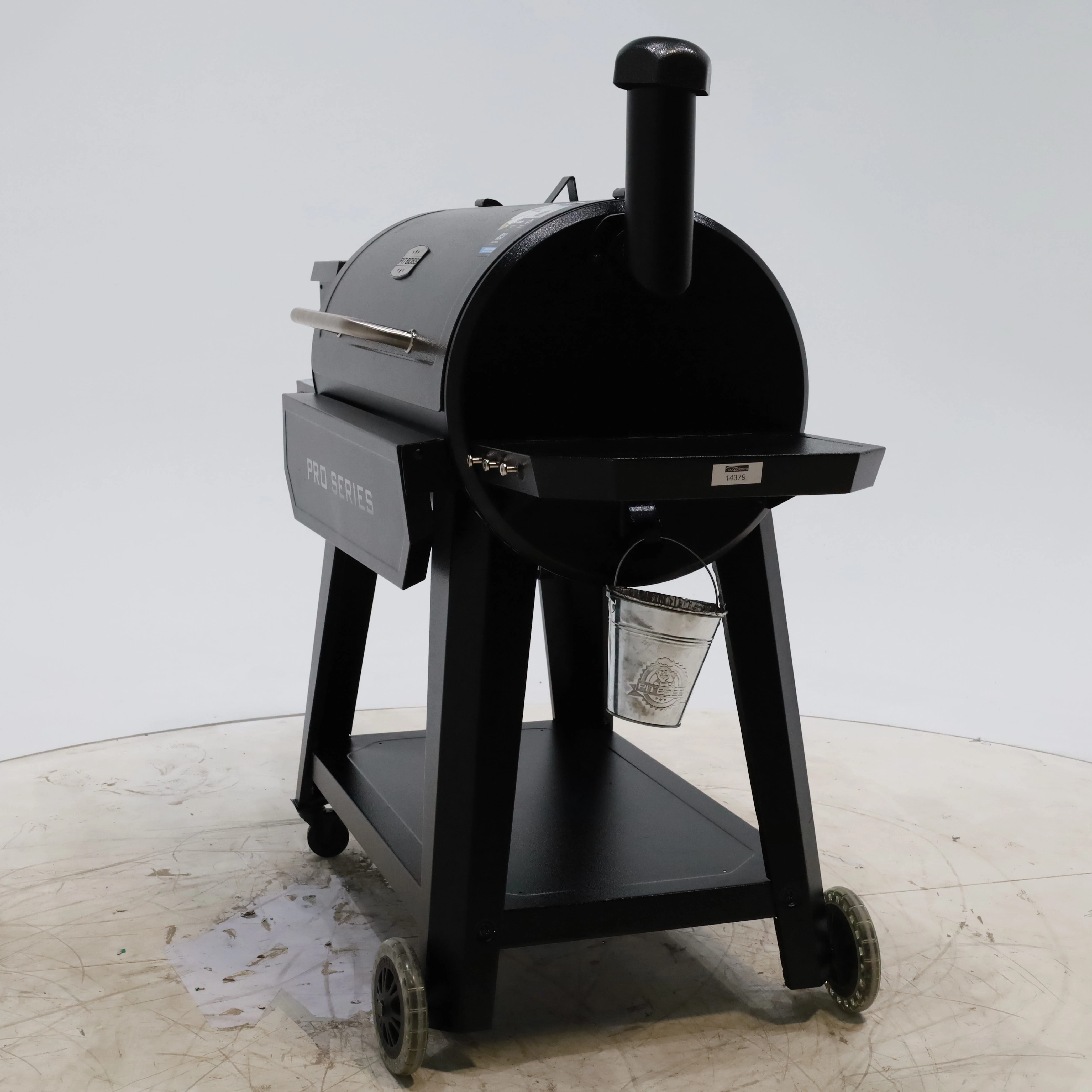 Pit Boss Wood Pellet Pro Series V3 1150-Sq in Grey Pellet Grill with Smart Compatibility - Open Box