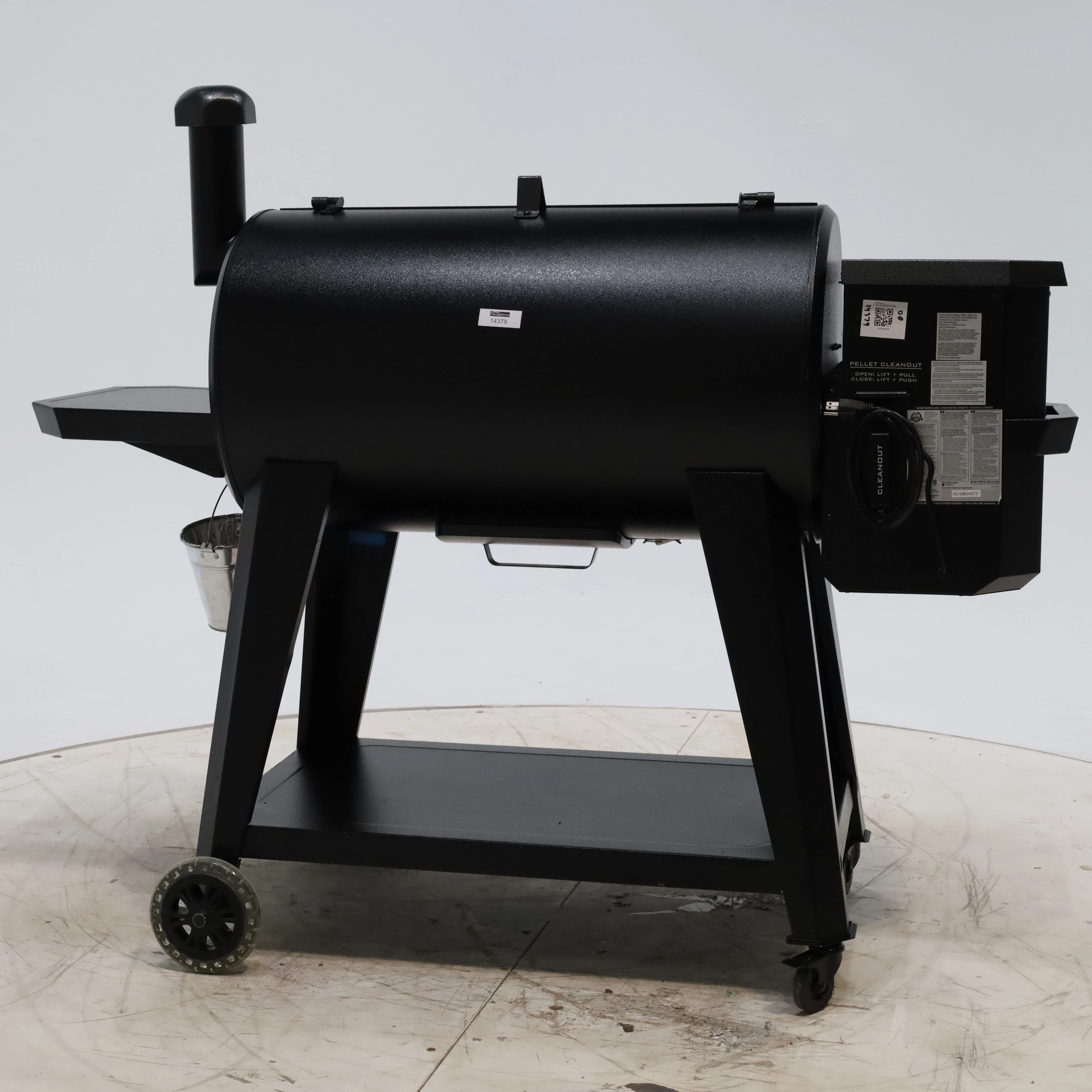 Pit Boss Wood Pellet Pro Series V3 1150-Sq in Grey Pellet Grill with Smart Compatibility - Open Box