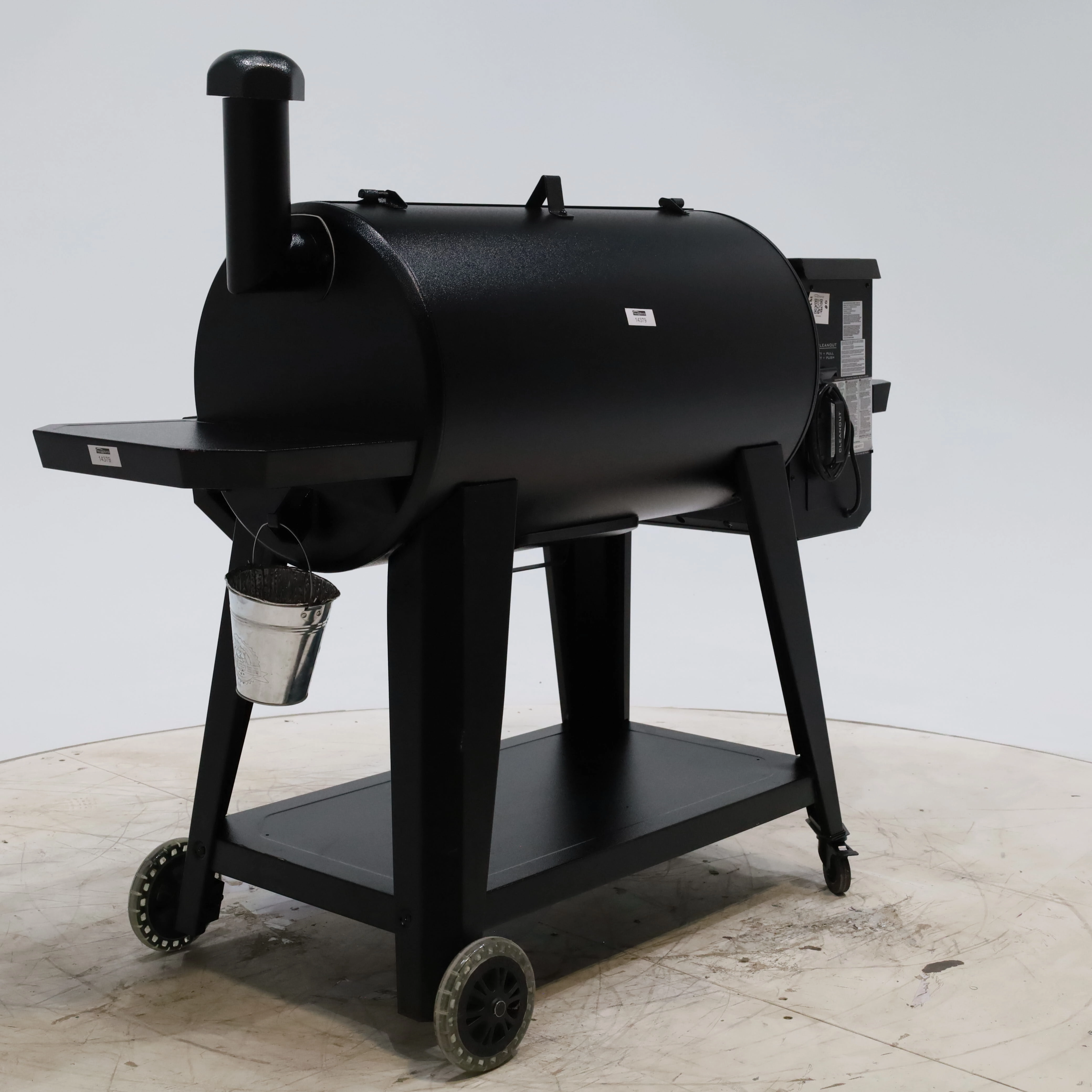 Pit Boss Wood Pellet Pro Series V3 1150-Sq in Grey Pellet Grill with Smart Compatibility - Open Box