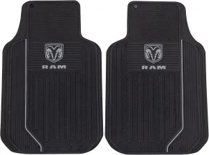 Plasticolor 001599R25 RAM Elite Front Floor Mats - Gray Logo