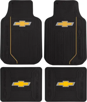 Plasticolor 001696ZX4 Chevrolet Elite Series Front and RearFloor Mat - Set of 4 peices