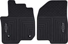 Plasticolor 001796R01 Chevrolet Silverado Custom Factory Fit Front Vehicle Floor Mats Model Years 2019-2023 … Black