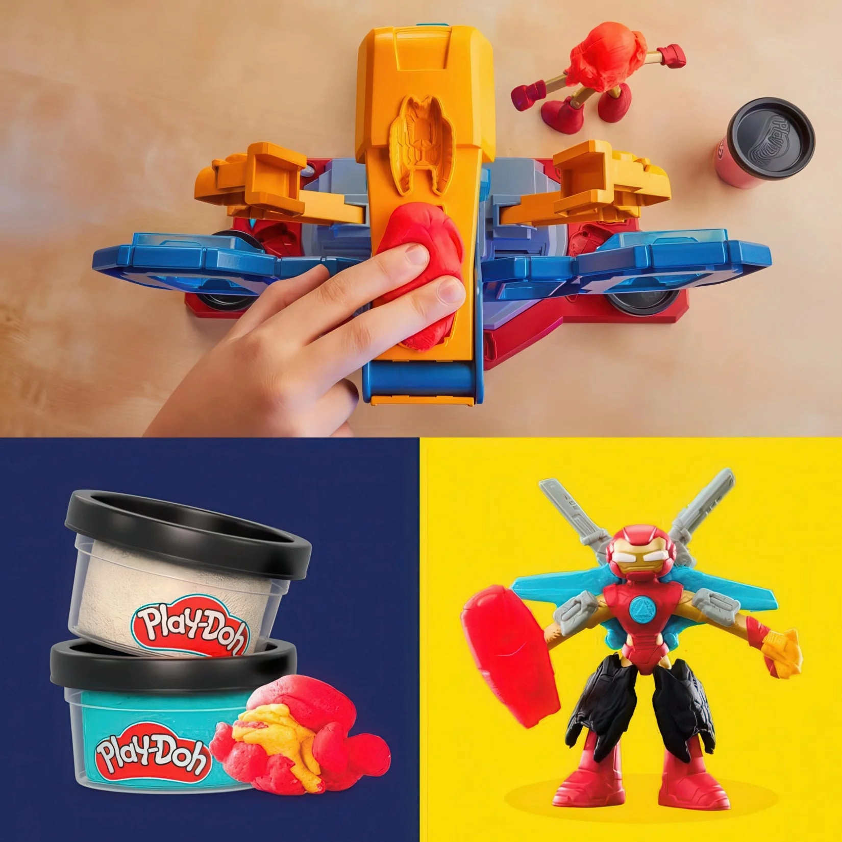 Play-Doh Marvel Iron Man Armor Maker Lab