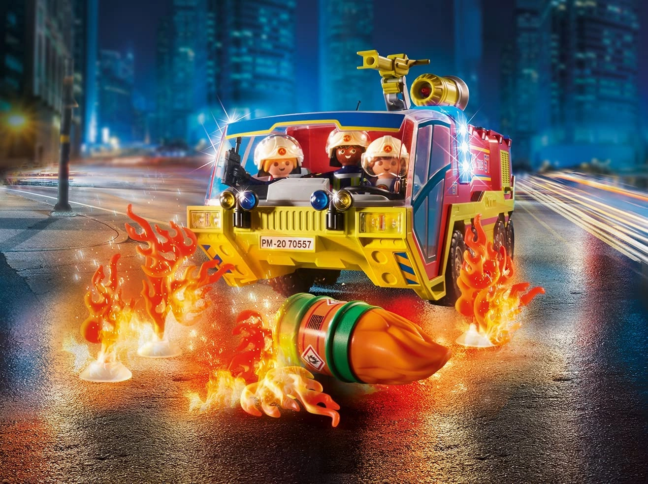 Playmobil - Fire Engine With Truck (70557)