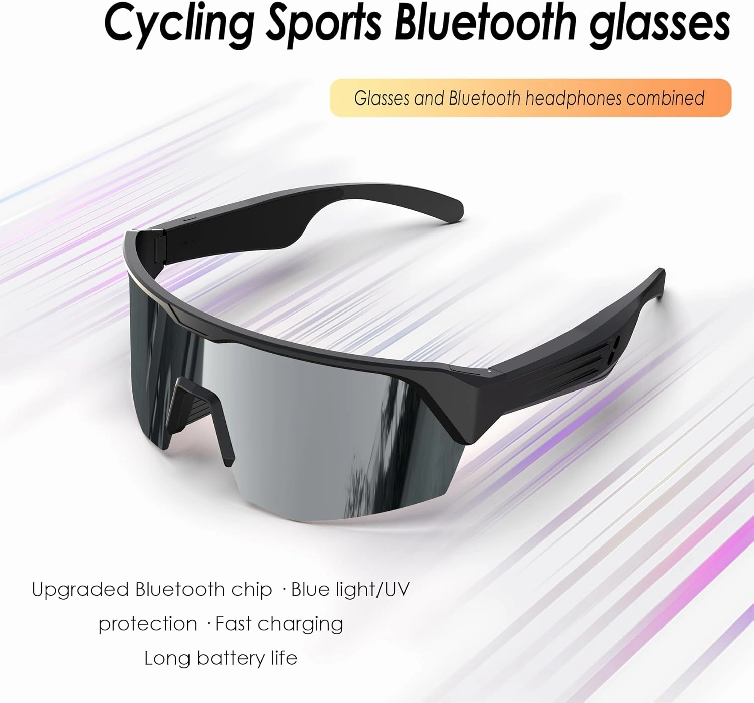 Polarized Cycling Sunglasses, UV400 Protection Sunglasses,Running Glasses for Women Men,Riding, Fishing, Climbing
