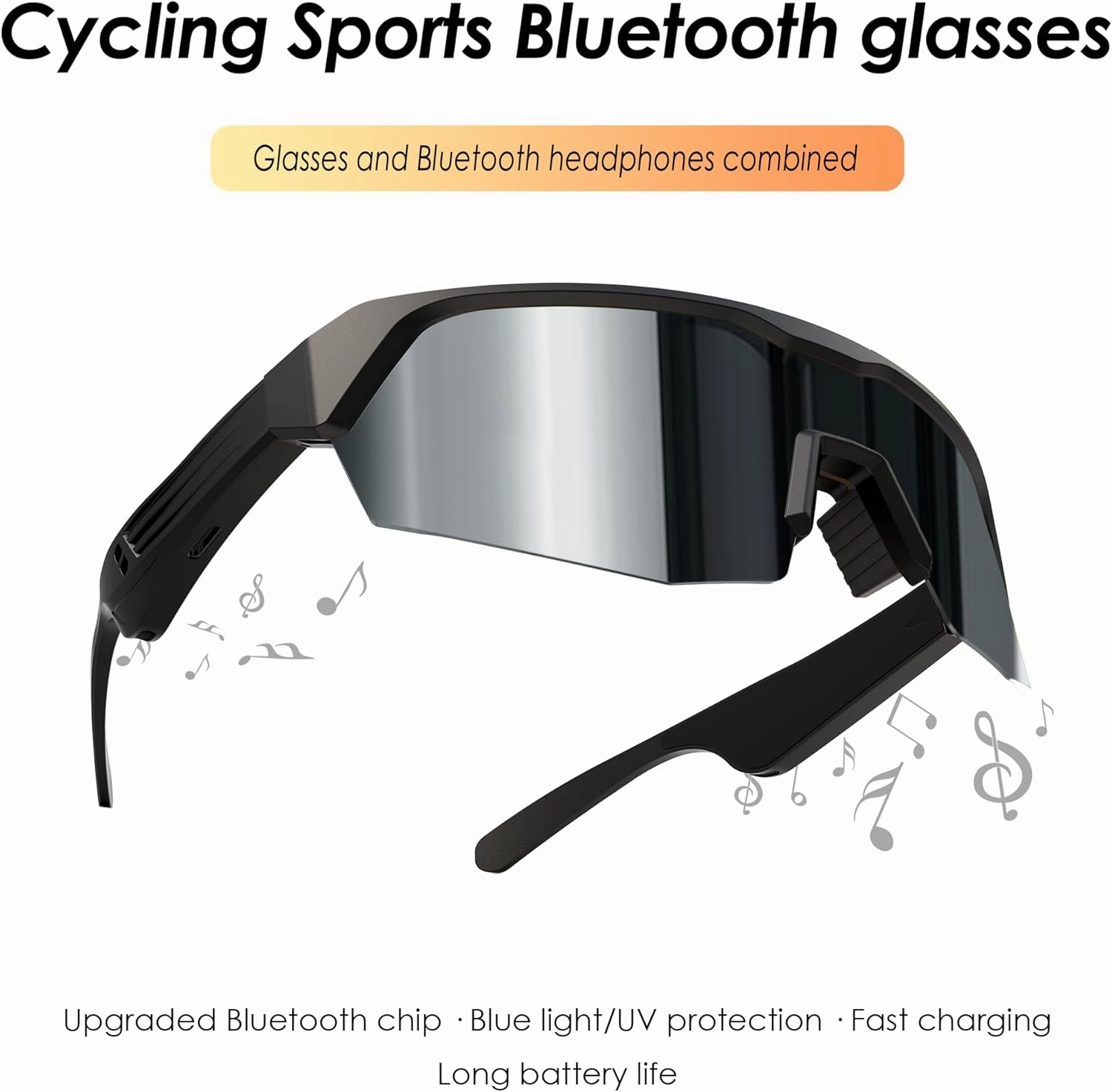 Polarized Cycling Sunglasses, UV400 Protection Sunglasses,Running Glasses for Women Men,Riding, Fishing, Climbing