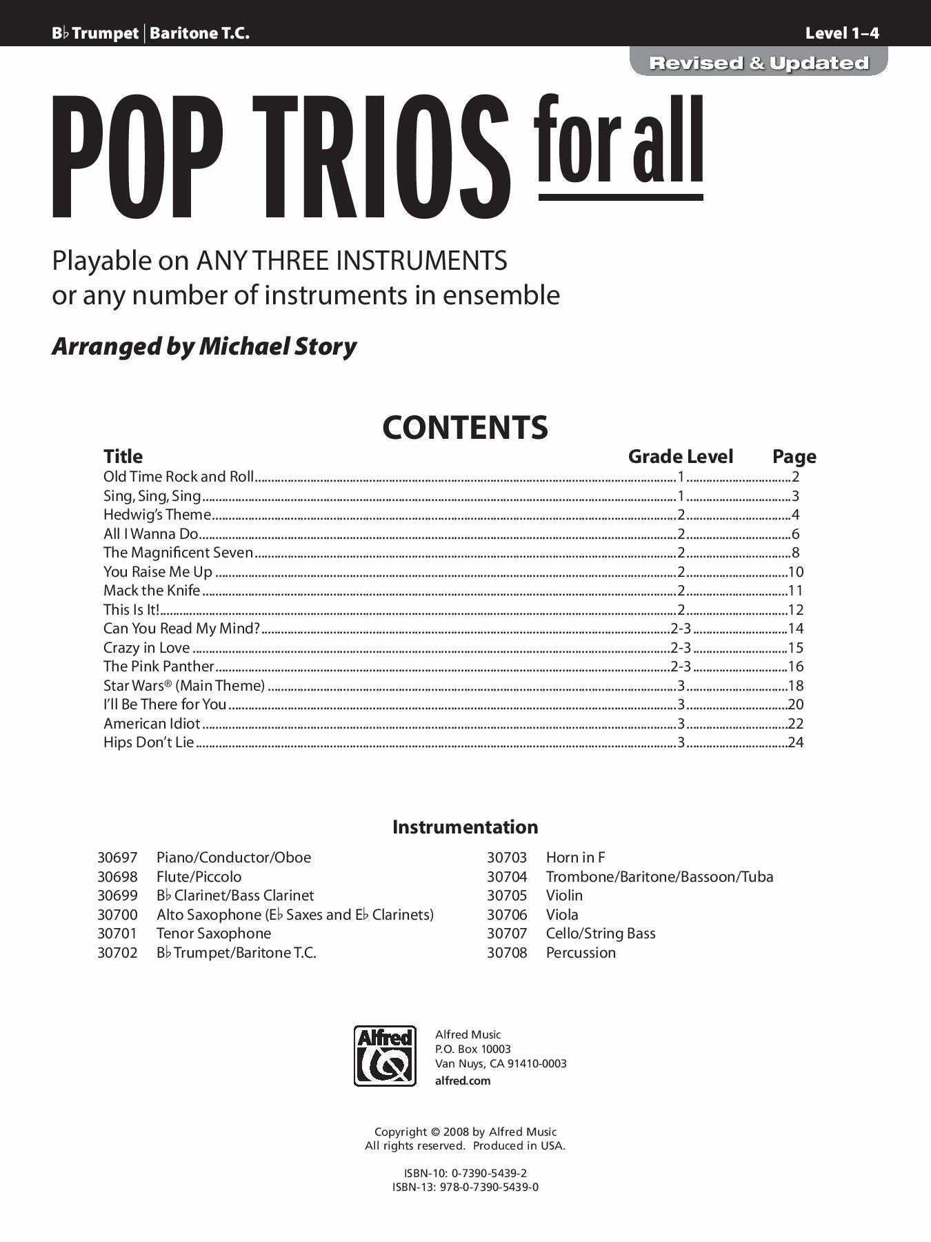Pop Trios for All