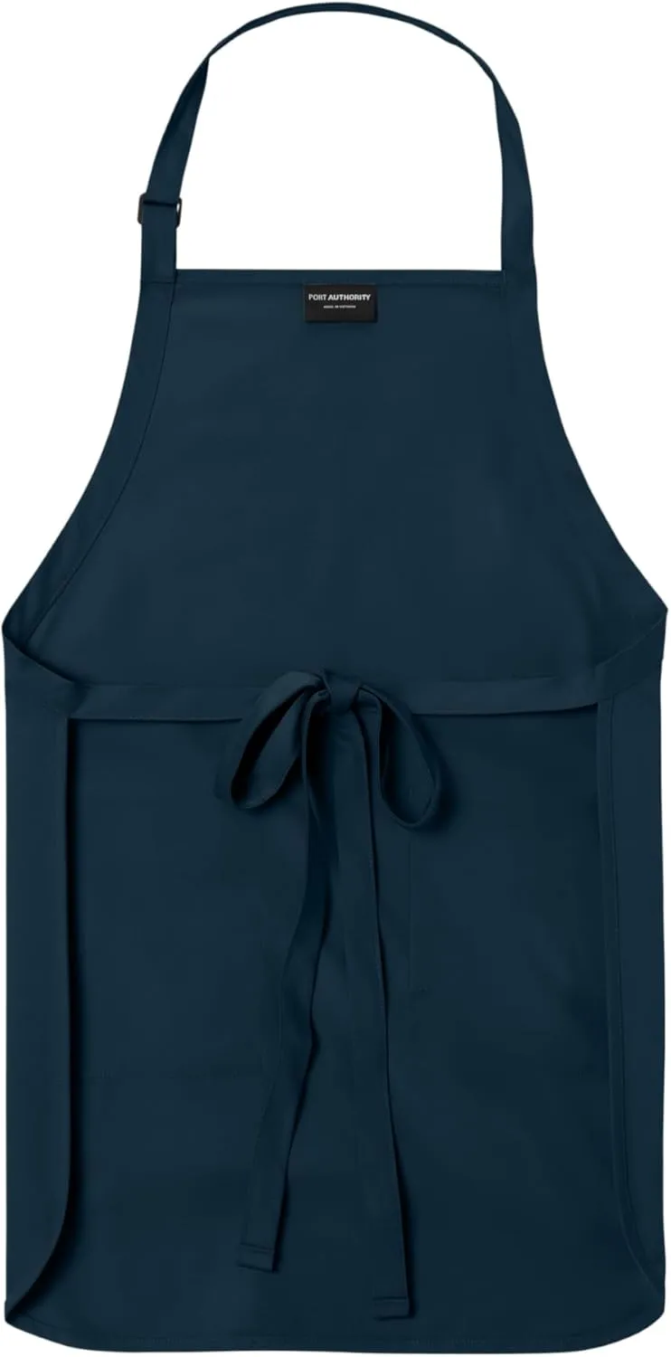 Port Authority Full-Length Two-Pocket Bib Apron