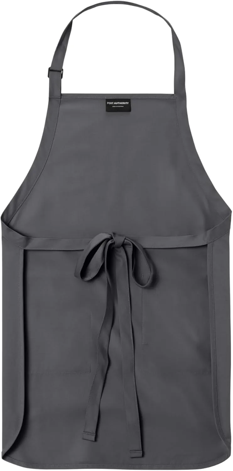 Port Authority Full-Length Two-Pocket Bib Apron