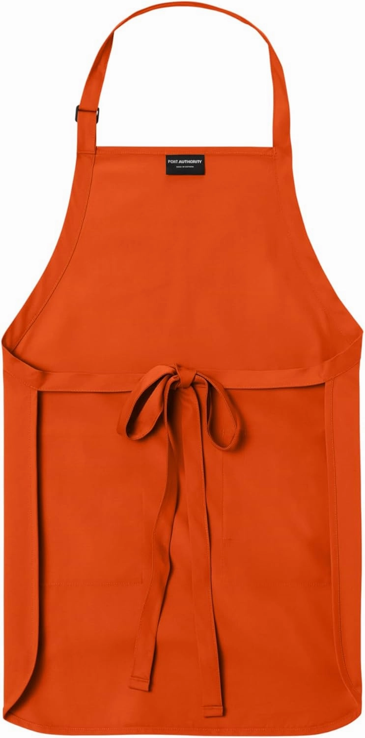 Port Authority Full-Length Two-Pocket Bib Apron