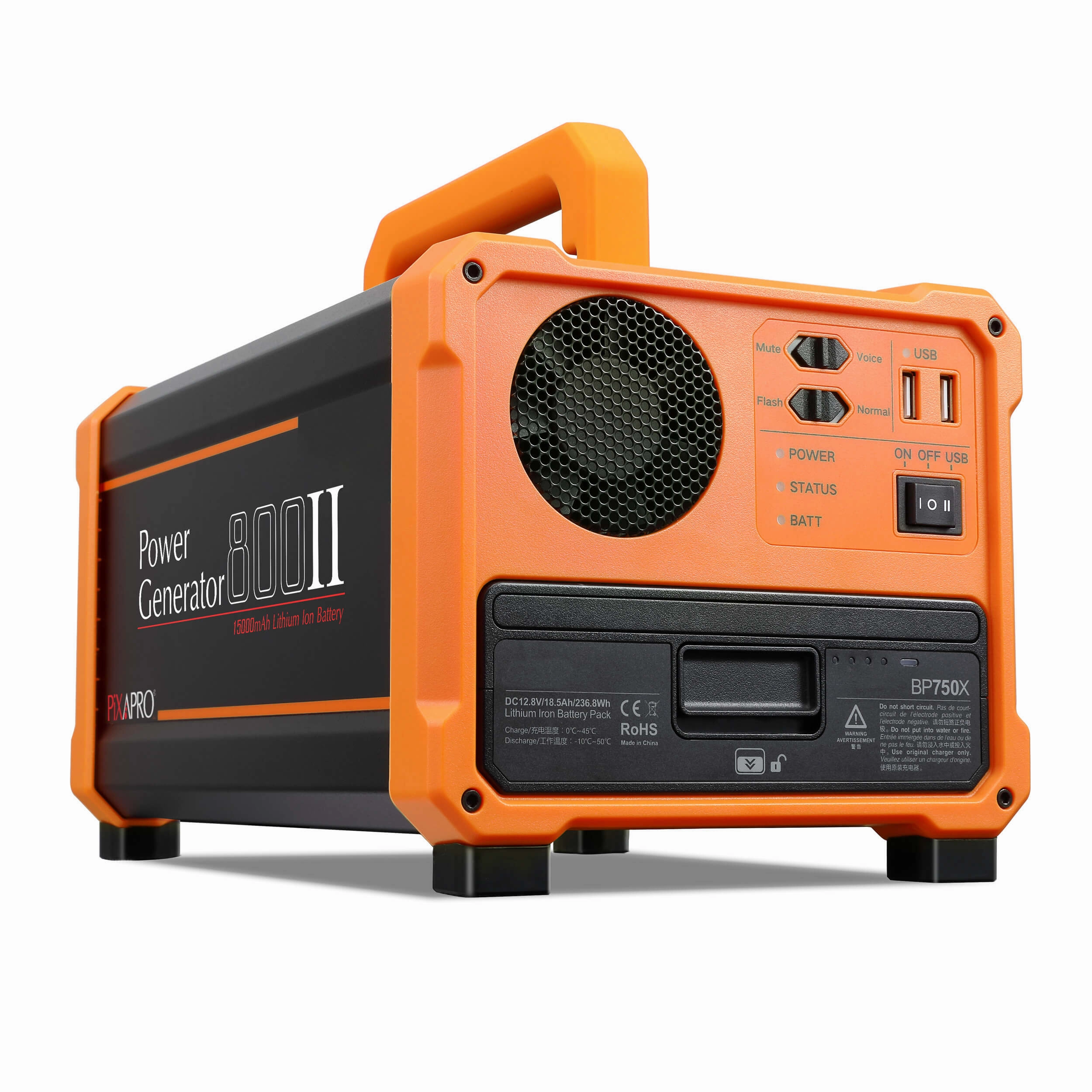 PowerGenerator 800II Portable Battery Inverter (LP750X)
