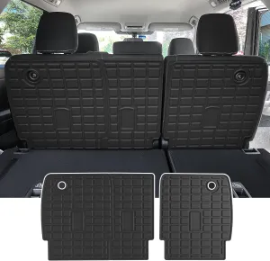 powoq 7&8 Seats 2nd Backrest Mat Compatible with 2022-2025 Nissan Pathfinder Cargo Liner Trunk Mat Replacement for 2022-2025 Nissan Pathfinder Accessories (7&8 Seats 2nd Row Backrest Mat)