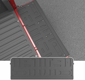 powoq Tailgate Mat Compatible with 2021 2022 2023 2024 2025 Ford F150 Tailgate Cover Tailgate Liner TPE Replacement for 2021 2022 2023 2024 2025 Ford F150 Accessories (Tailgate Mat)
