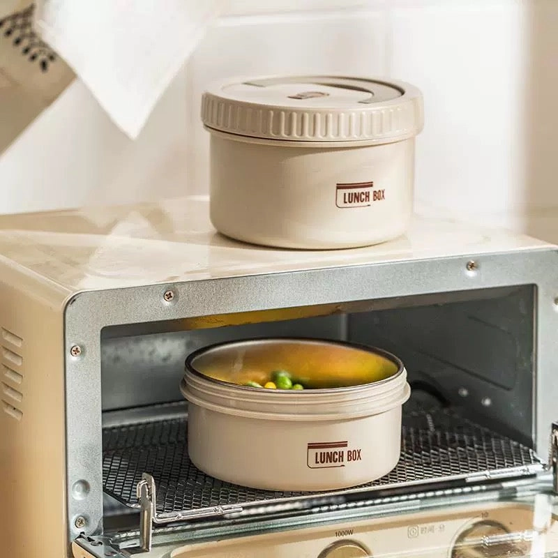 Premium Insulated Lunch Box Set – Portable Stackable Bento Box, Stainless Steel, Thermal Insulation, Keeps Food Warm or Cold, 470ml & 650ml Sizes, Perfect for On-the-Go Meals