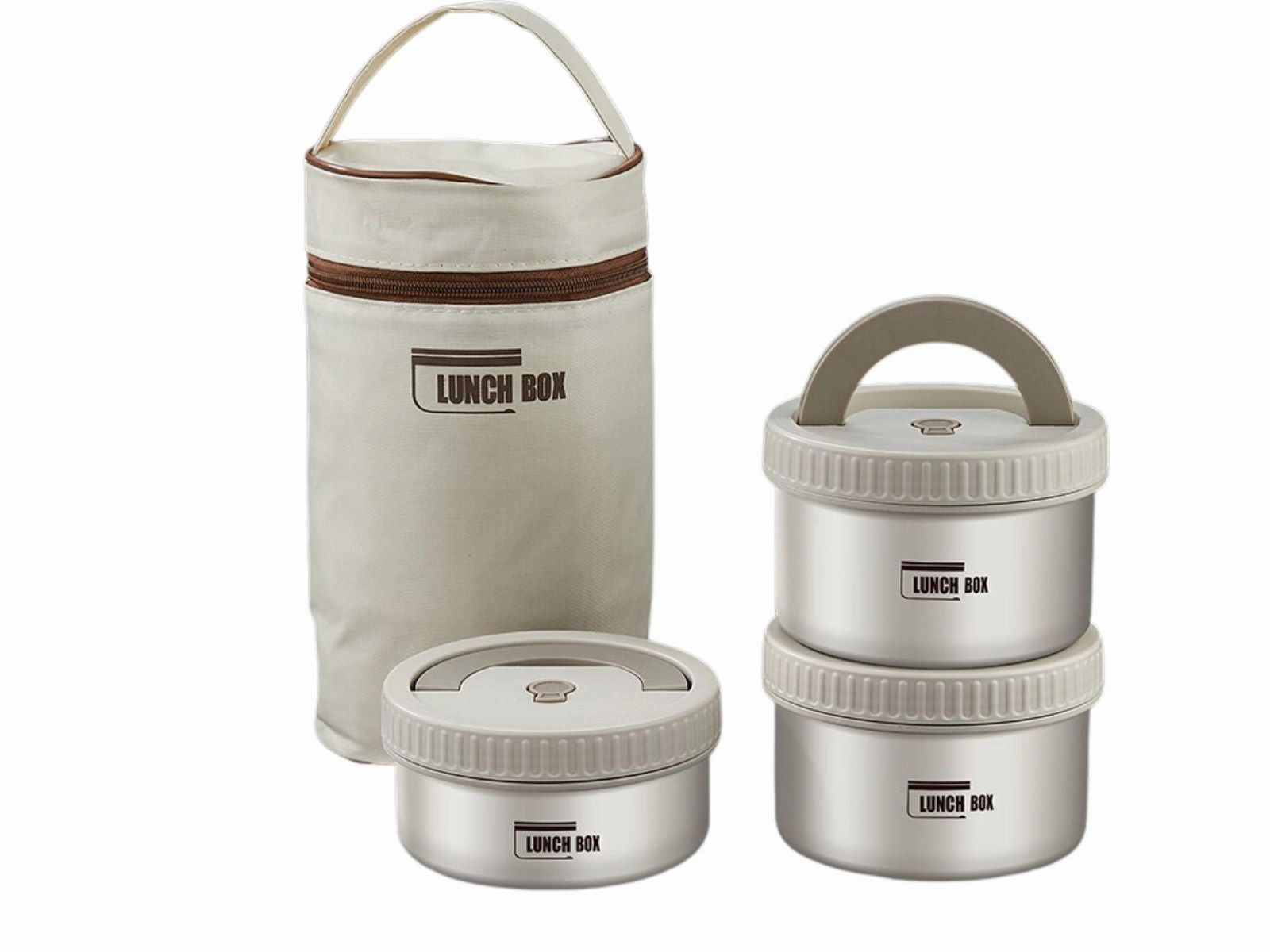 Premium Insulated Lunch Box Set – Portable Stackable Bento Box, Stainless Steel, Thermal Insulation, Keeps Food Warm or Cold, 470ml & 650ml Sizes, Perfect for On-the-Go Meals