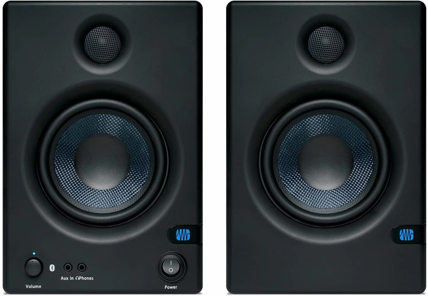 PreSonus Eris E5 BT-5.25" Near Field Studio Monitors with Bluetooth, 100W Power, Subwoofer Output, Plus Balanced and Unbalanced Inputs