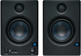 PreSonus Eris E5 BT-5.25" Near Field Studio Monitors with Bluetooth, 100W Power, Subwoofer Output, Plus Balanced and Unbalanced Inputs