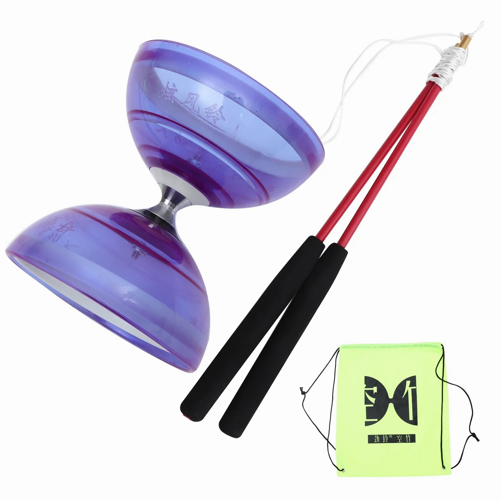 Professional Diabolo Of Triple Bearing Diabolo Toy Diabolo Yoyo Chinese Diabolo Toy Bearing Fitness Toy For Elderly