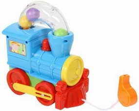 Push Along Ball Blowing Loco Toy by A to Z
