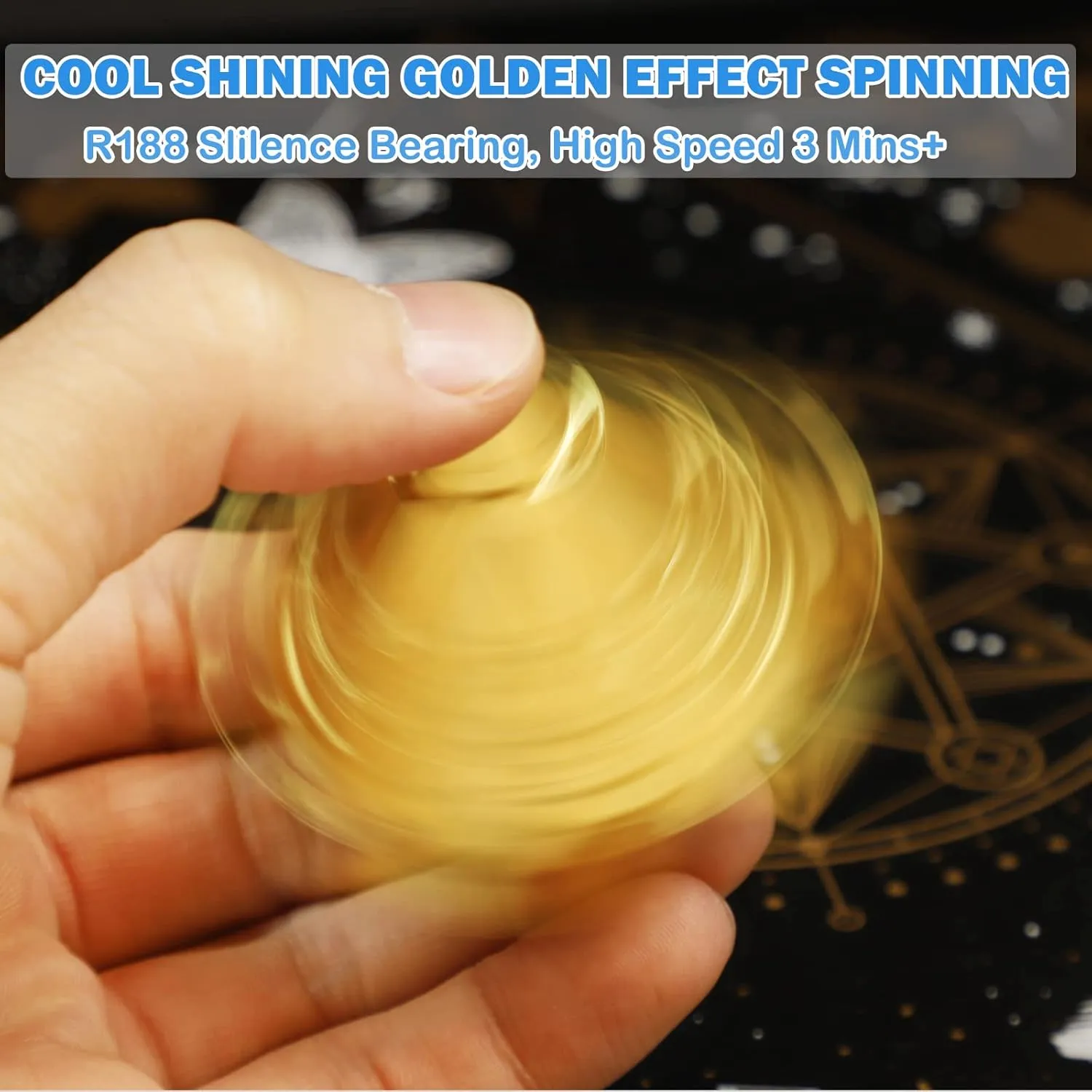 Pyramid Fidget Spinner Toy for Kids Adults, Metal Fingertip Gyro, Cool Hand Finger Spinner, Office Kinetic Desk Toy, Egyptian Figure Perpetual Motion Spinning Top Birthday Gift Prize Party Favors