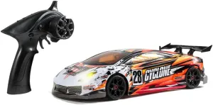 RC Flat Sports Vehicle 1/18 Professional Drift Off-Road RC Buggy 35KM/H 2.4G Electric Racing Car 4WD High-Speed All-Terrain RC Truck Adult Gift RTR for Teenagers