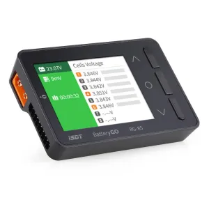 RC Helicopter Aircraft Parts for ISDT for BattGo BG-8S Smart Battery Checker Balancer Receiver Signal Tester Quick Charge Function Replaceable Accessories