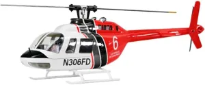 RC Helicopter, Electric Stunt Military RC Aircraft RC Airplane Fighter Model, 2.4G 6CH 470-Class RC Copter for Adults, RC Flying Plane Machines Indoor Outdoor-RTF Version/Mode 2