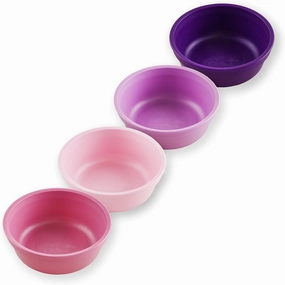 Re-Play 12 Oz. Toddler Bowls for Snack and Everyday Dining - Dishwasher and Microwave Safe - Made in USA - Set of 4-5.75" x 5.75" x 2" - Princess