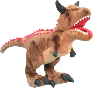 Realistic Carnotaurus Dinosaur Stuffed Animal Plush Toy, Lifelike Dinosau Animal Plushies, Simulation Animals Doll