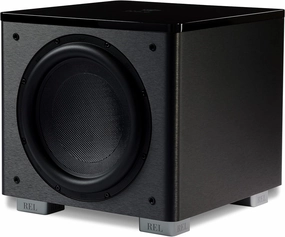 REL HT/1205 MKII 12-Inch Powered Subwoofer – Powerful Bass for HiFi Home Theater, Audiophile Stereo Systems, and Surround Sound – Premium High-End Subwoofer in Line Grained Black Finish