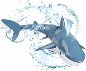 Remote Control Electric Shark Toy, Water Toy with Diving Light, Outdoor Toy for Swimming Pool, Lake, Water Parks, Santa Presents