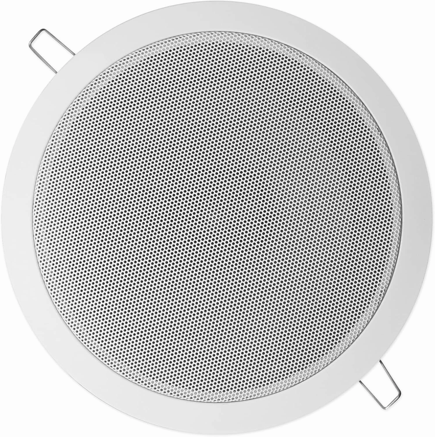 Rockville CCL6T 6" 70V Commercial Ceiling Speakers (4-Pack), White, High-Performance Audio, Easy Installation, Wide Sound Dispersion, Perfect for Restaurants and Offices
