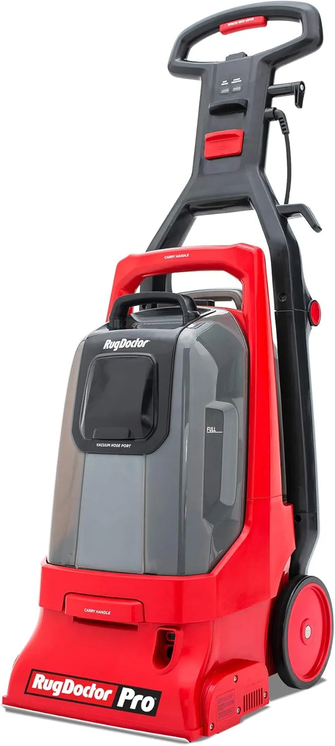 Rug Doctor Pro Deep Commercial Carpet Cleaning Machine, Pet Bundle, Includes 48 oz. of Pro Pet Cleaning Solution and 22 oz. Pro Urine Eliminator Spray