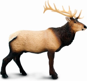 Safari Ltd. Elk Figurine – Realistic 8" Model Figure – Educational Toy for Boys, Girls & Kids Ages 3 