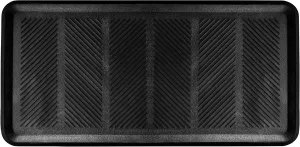 SafetyCare Rubber Shoe & Boot Tray - Multi-Purpose - 32 x 16 Inches - 1 Mat