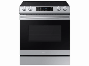 Samsung NE63T8511SS 6.3 Cu. Ft. Front Control Slide-In Electric Range With Air Fry & Wi-Fi In Stainless Steel