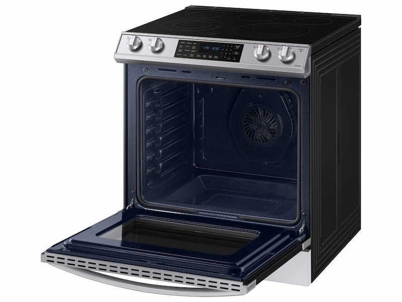 Samsung NE63T8511SS 6.3 Cu. Ft. Front Control Slide-In Electric Range With Air Fry & Wi-Fi In Stainless Steel