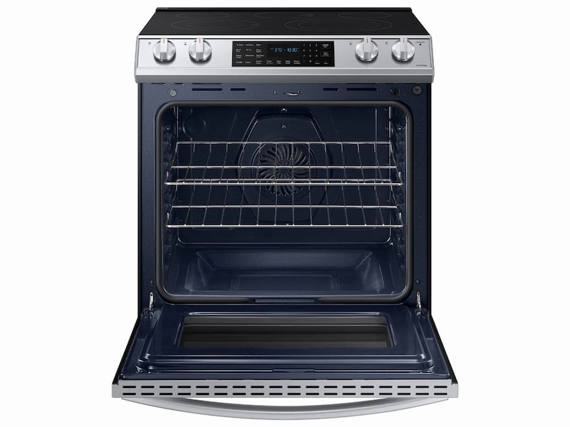 Samsung NE63T8511SS 6.3 Cu. Ft. Front Control Slide-In Electric Range With Air Fry & Wi-Fi In Stainless Steel