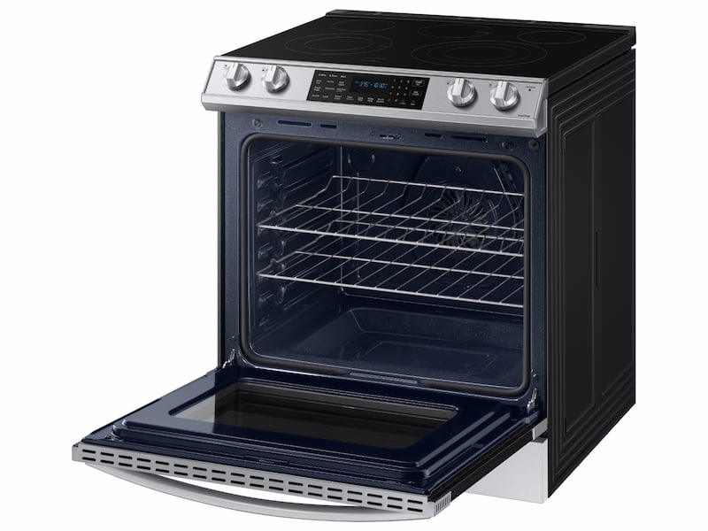 Samsung NE63T8511SS 6.3 Cu. Ft. Front Control Slide-In Electric Range With Air Fry & Wi-Fi In Stainless Steel
