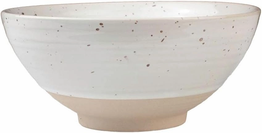Sango Siterra 16-Piece Rustic White Stoneware Dinnerware Set – Service for 4, White with Glossy Speckle Overlay, for Everyday Dining & Entertainment, Microwave & Dishwasher Safe