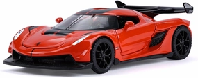 SASBSC Toy Cars for 3  Year Old Boys Car Toys with Light and Sound Diecast Metal Toy Car for Kids Ages 3-12 1/32 Collectable Super Car Model (Orange)