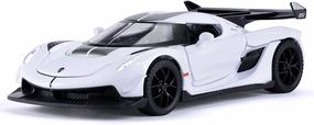 SASBSC Toy Cars for 3  Year Old Boys Car Toys with Light and Sound Diecast Metal Toy Car for Kids Ages 3-12 1/32 Collectable Super Car Model (White)