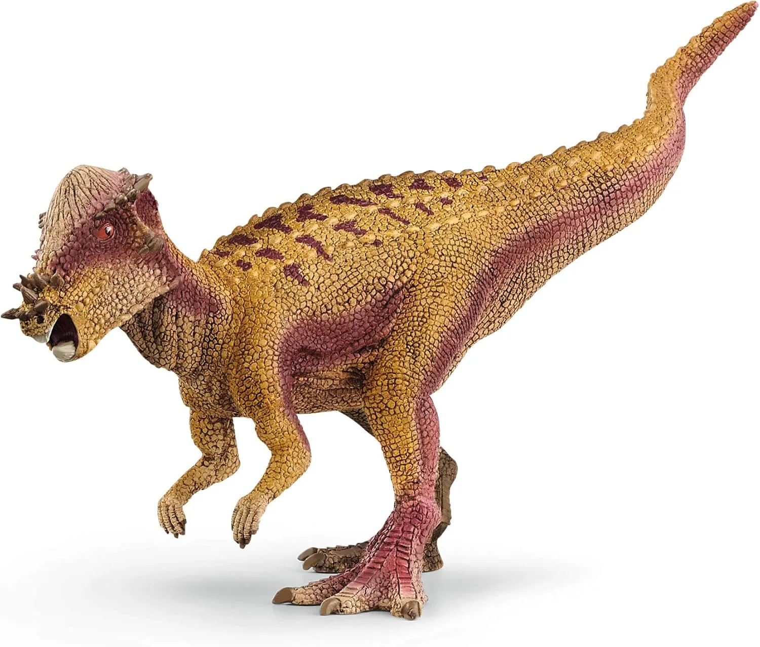 Schleich Dinosaurs, Realistic Dinosaur Toys for Boys and Girls Pachycephalosaurus Toy Figurine, Ages 4 