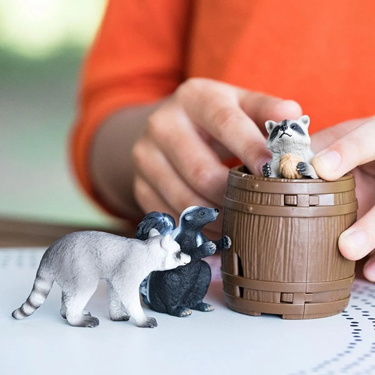 Schleich Wild Life, 5-Piece Playset, Animal Toys for Boys and Girls 3-8 Years Old, Nutty Mischief, Ages 3 