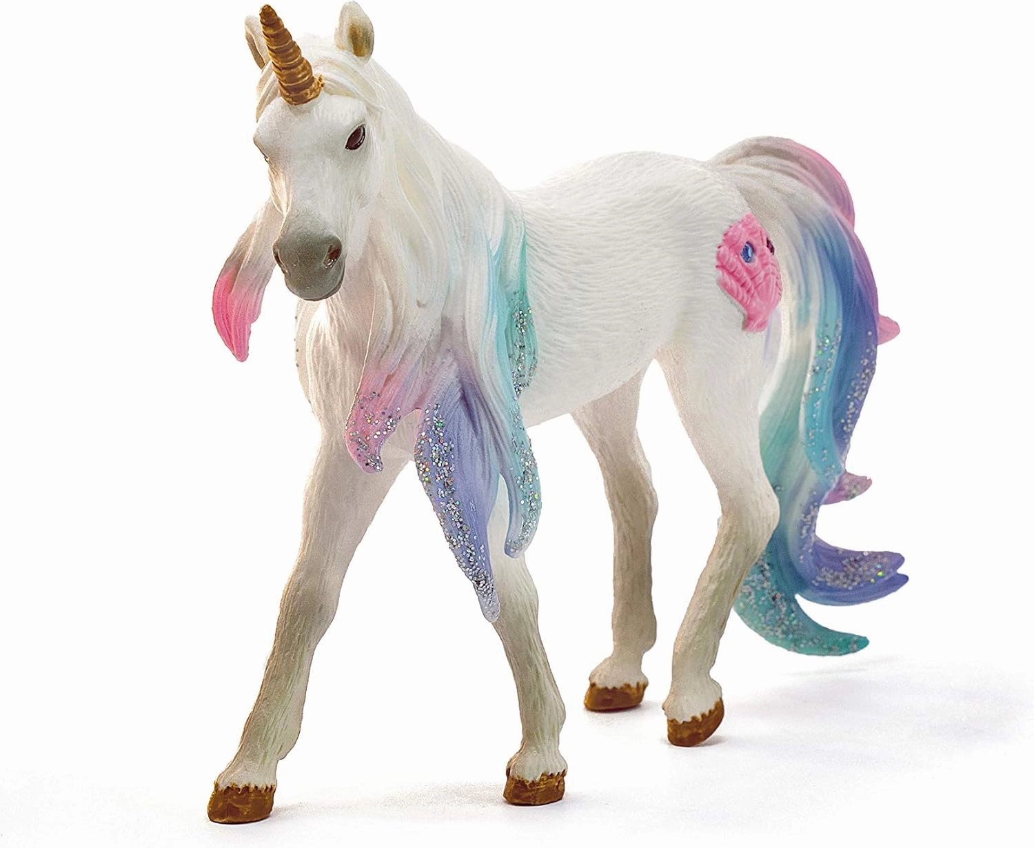Schleich bayala Animal Figurine, Unicorn Toys for Girls and Boys 5-12 years old, Sea Unicorn Mare