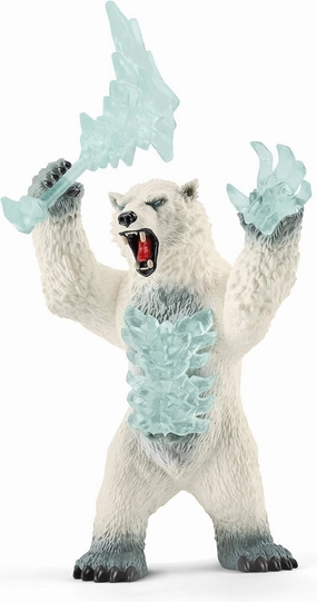 Schleich Eldrador Creatures, Ice Monster Mythical Creature Toy for Kids, Blizzard Bear Action Figure, Ages 7 