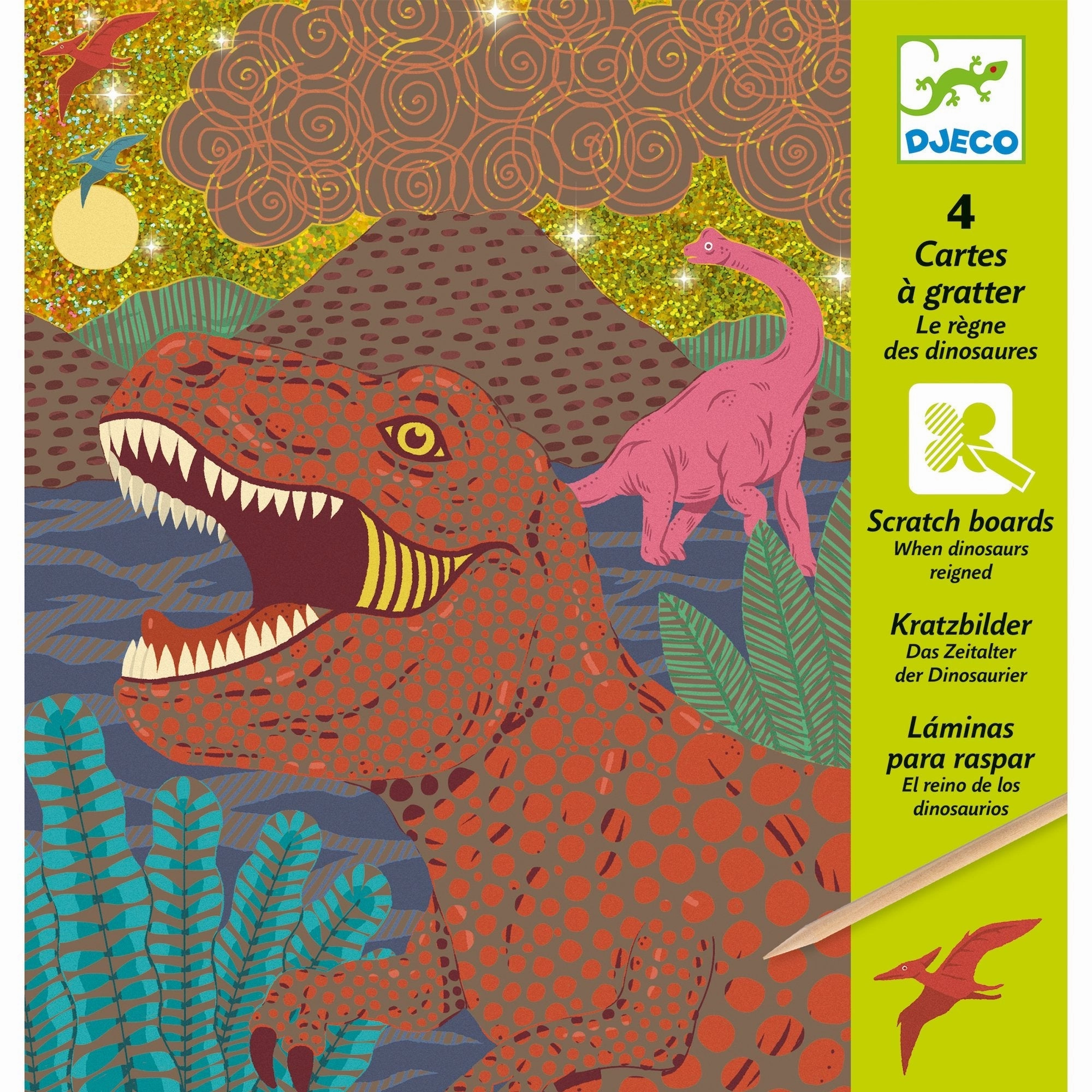 Scratch Cards - When Dinosaurs Reigned