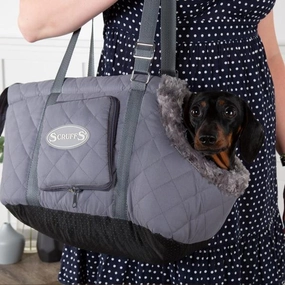 Scruffs Wilton Dog Carrier Grey